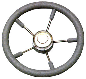 Рулевое колесо VB35 серое 350 мм